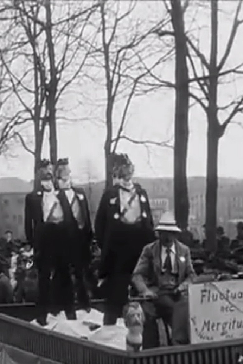 Cavalcade in Luxembourg background
