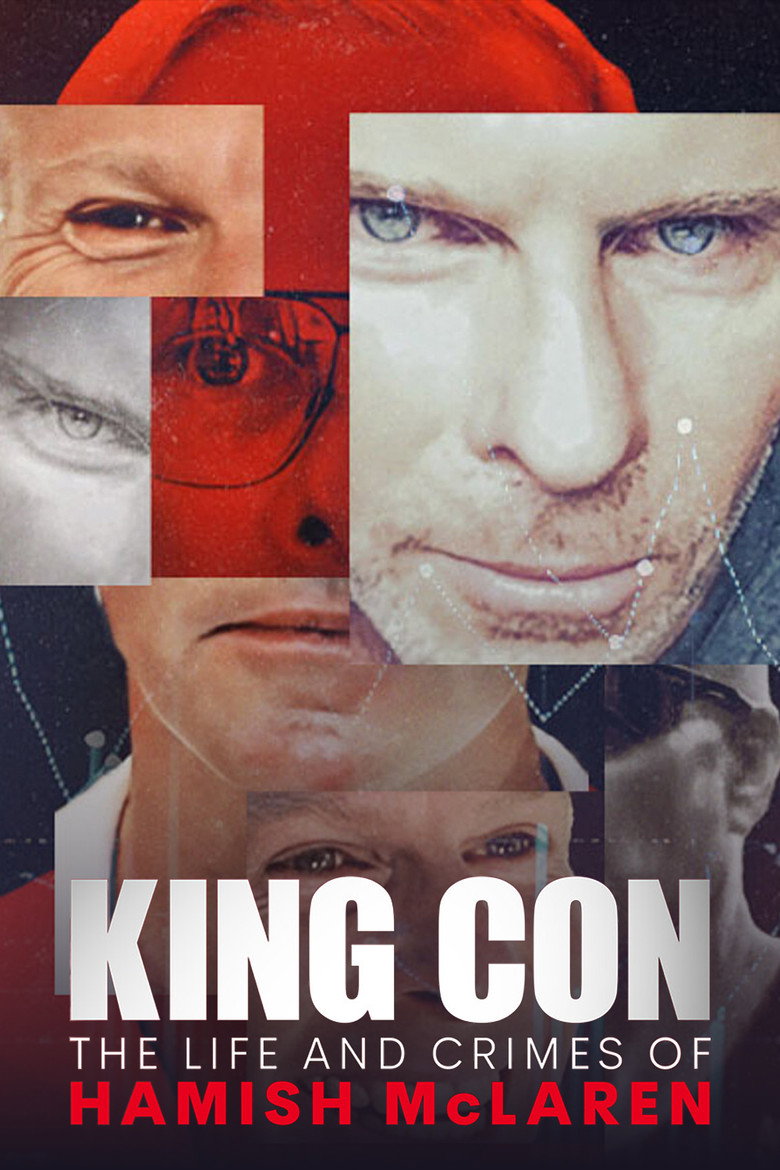 Official poster for King Con: The Life and Crimes of Hamish McLaren
