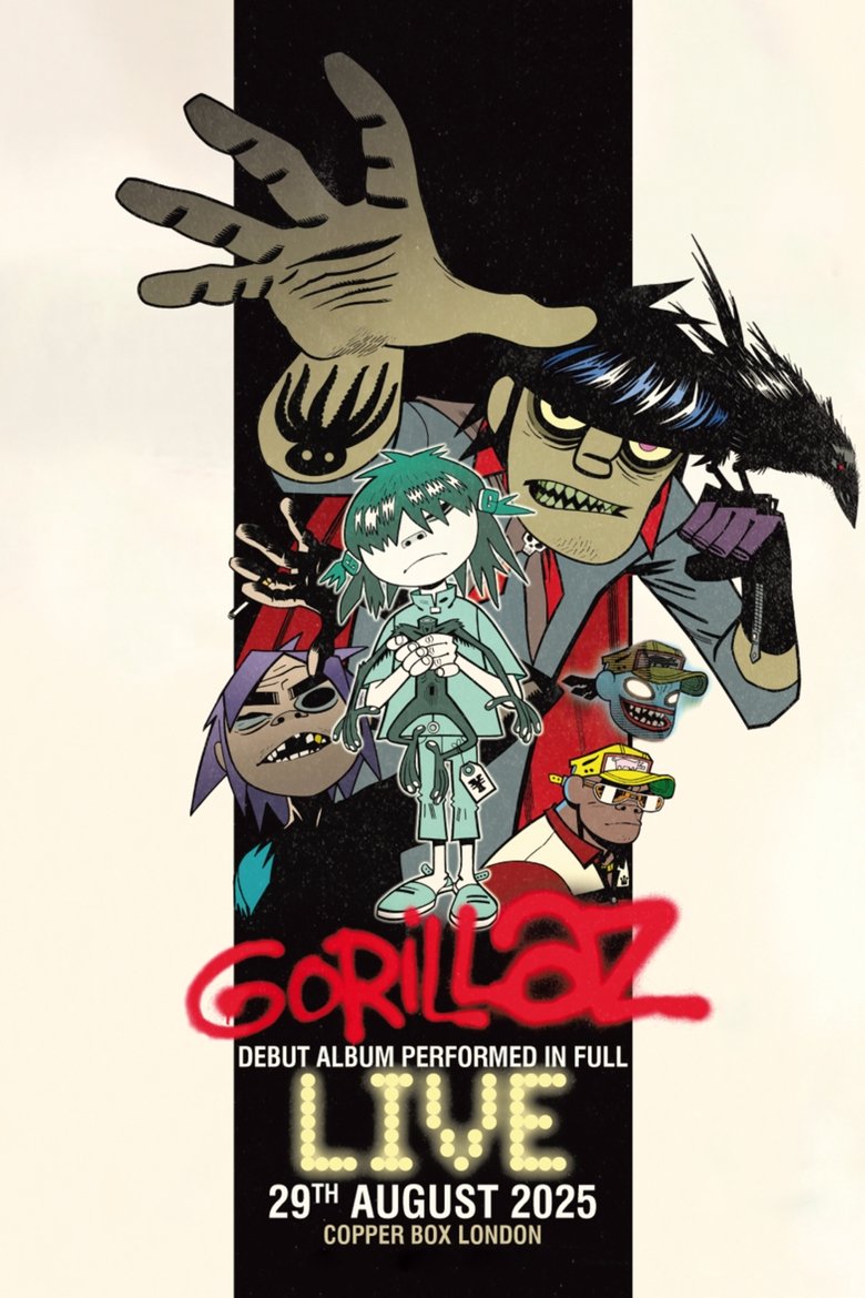 Gorillaz Live (YouTube Music Nights) main poster