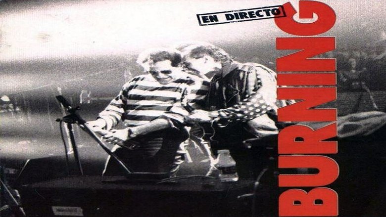 Burning en directo movie poster
