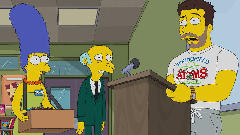 The Simpsons S33E10 — A Made Maggie episode still