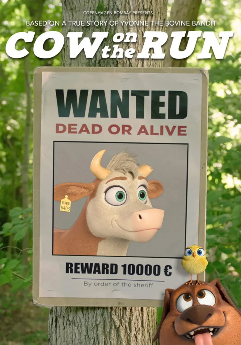 Cow on the Run background