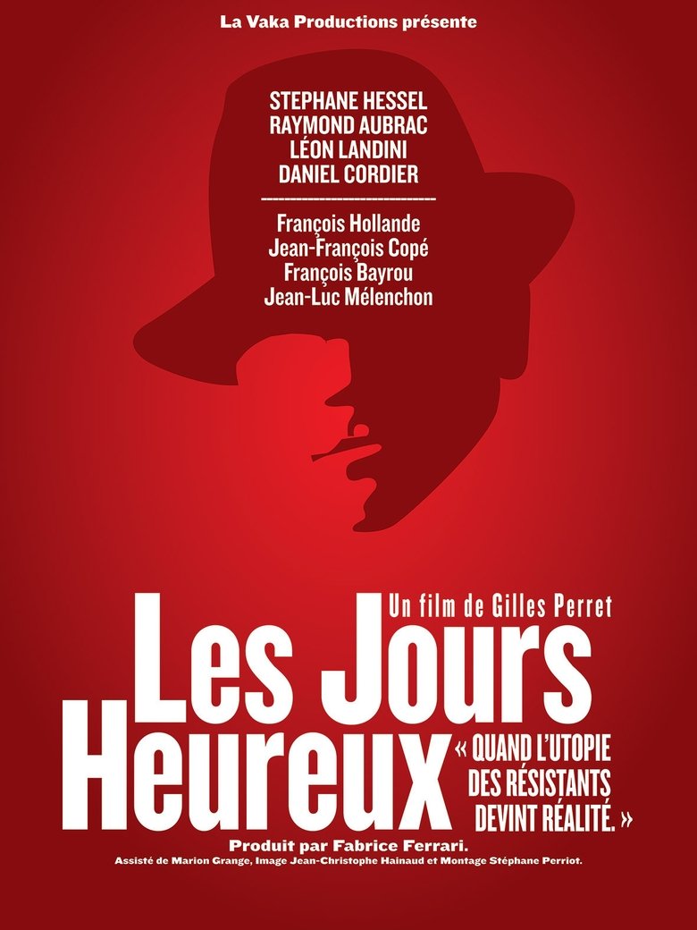 Les jours heureux main poster