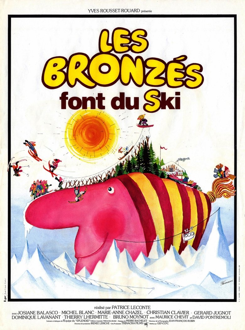 Poster du film Les Bronzés font du ski