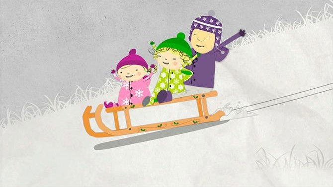 Still image for Nelly & Nora season 1 episode 33: Frozen