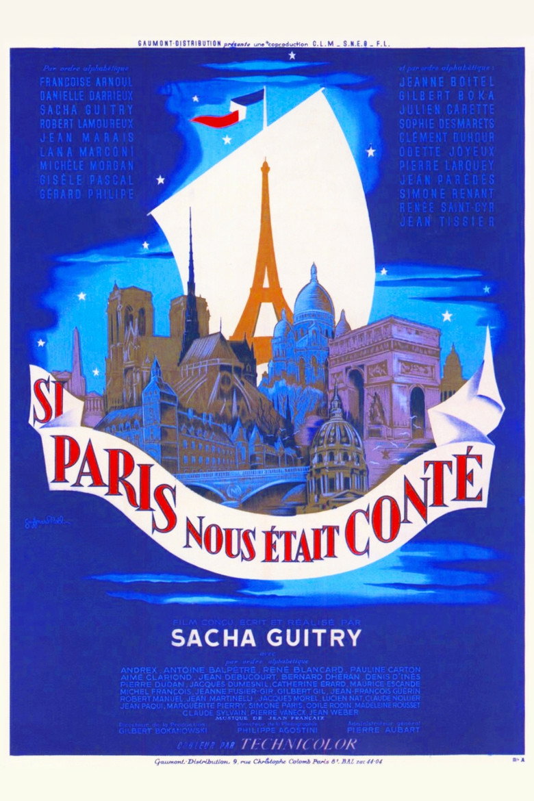 Affiche de SI PARIS NOUS ÉTAIT CONTÉ