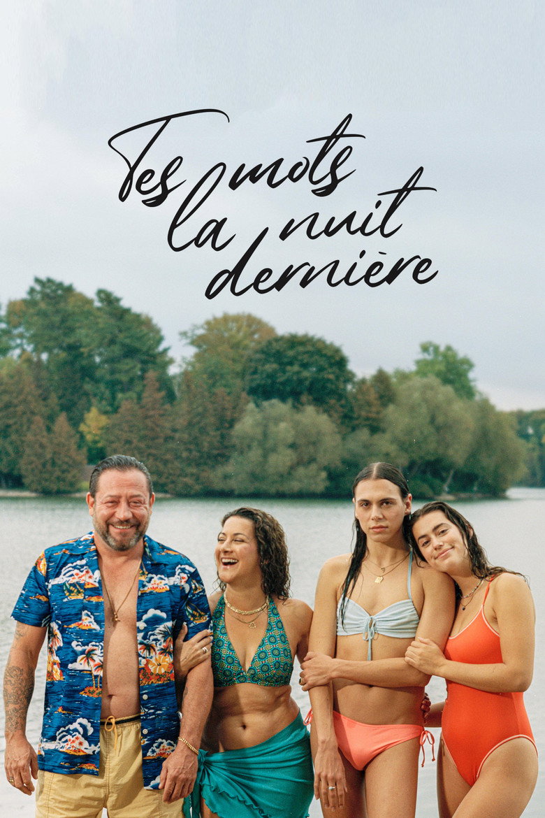 Affiche de Tes mots la nuit dernière