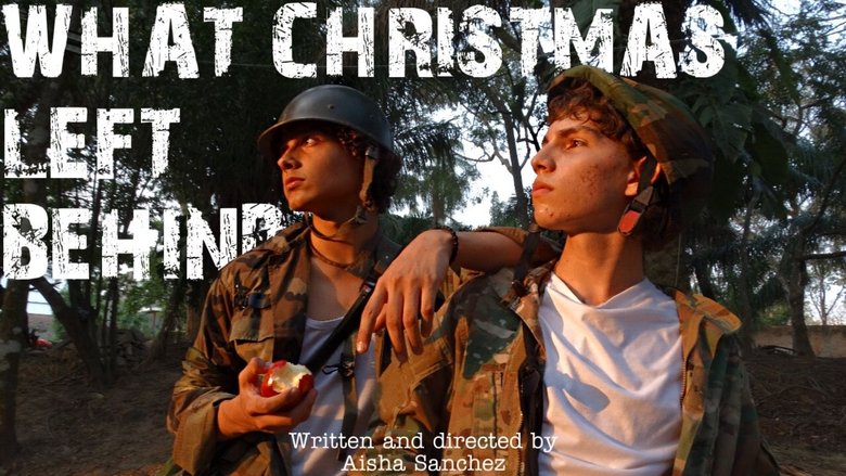 What Christmas Left Behind main backdrop
