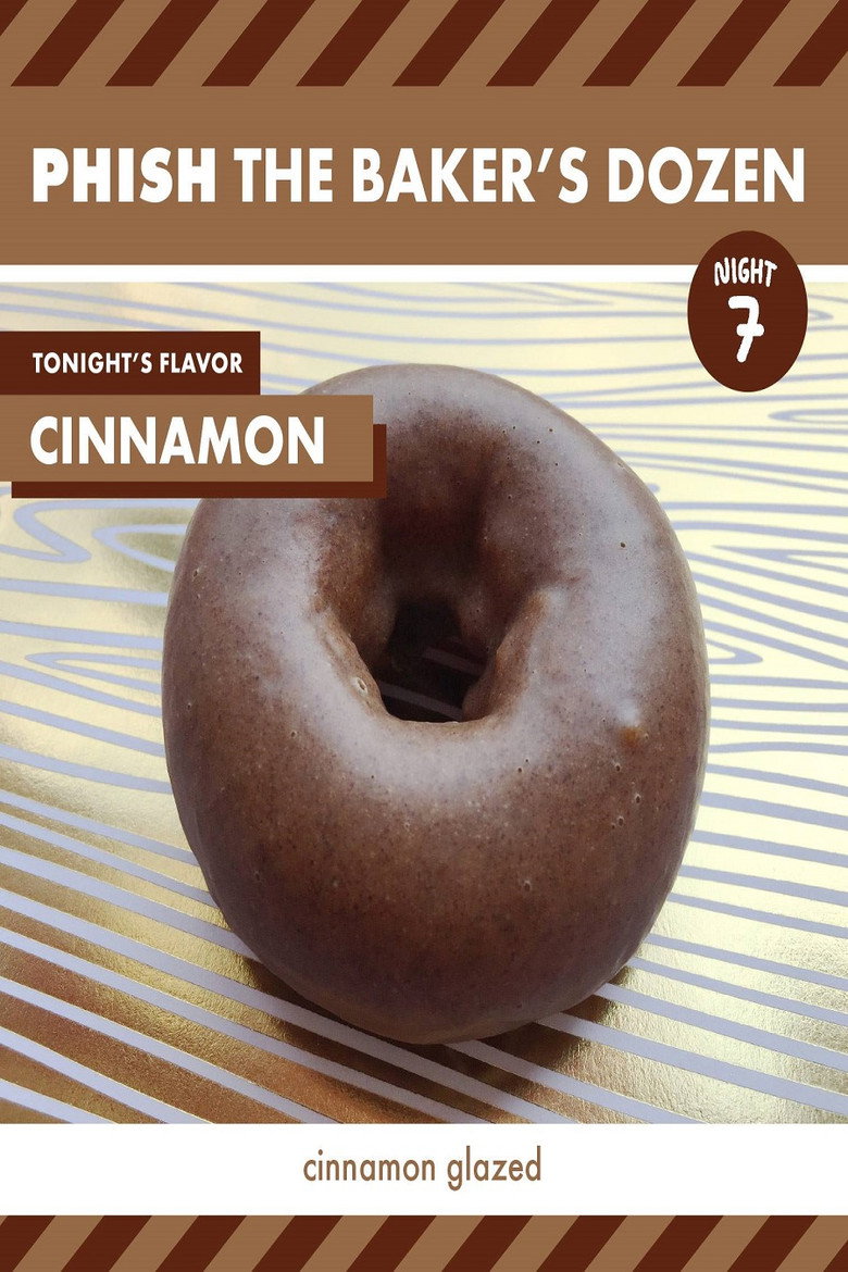 Phish: The Baker's Dozen: Night 7 - Cinnamon background