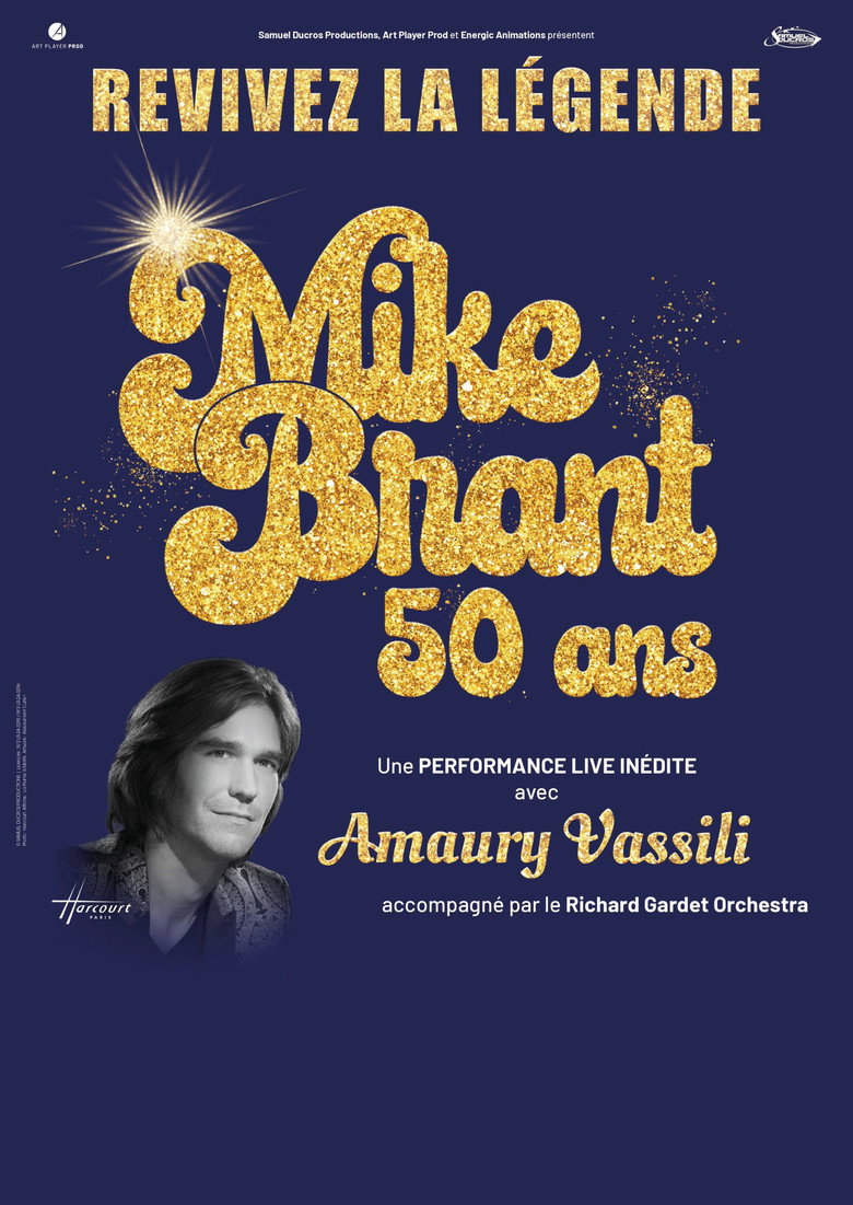 Affiche de AMAURY VASSILI CHANTE MIKE BRANT