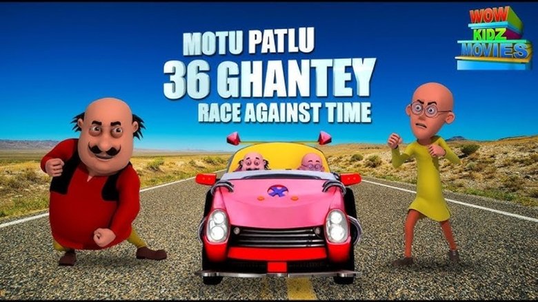 Motu Patlu 36 Ghantey Race Against Time main backdrop