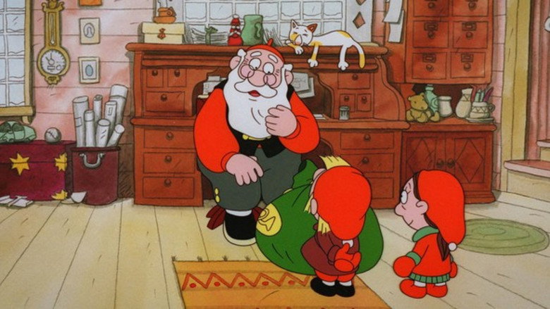Frame from Santa Claus and the Magic Drum