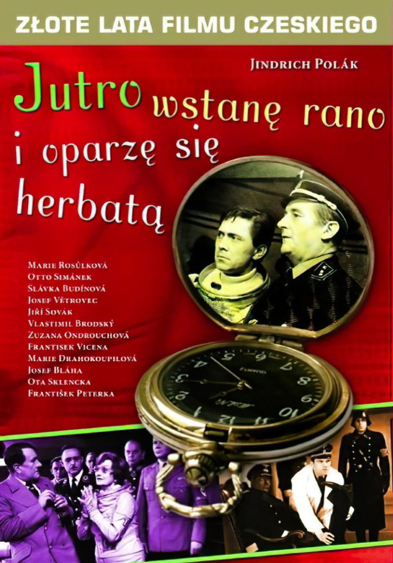 Plakat filmu Jutro wstanę rano i oparzę się herbatą