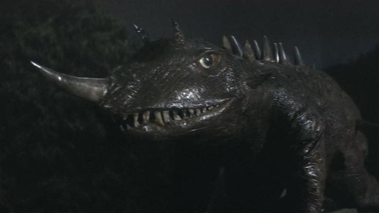 Frame from Gamera vs. Barugon