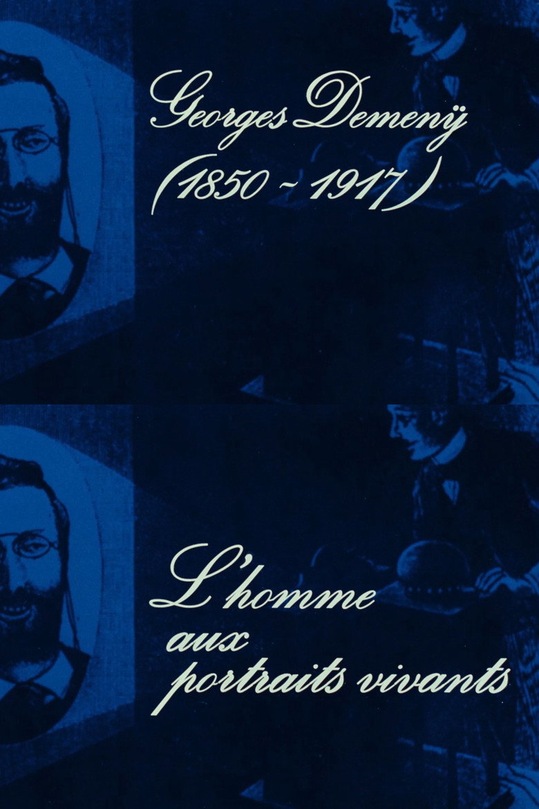 Affiche de Georges Demenÿ (1850-1917), l'homme aux portraits vivants