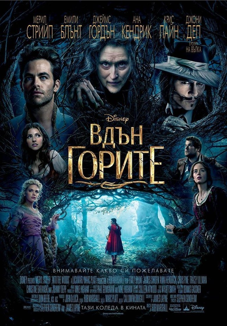 Into the Woods / Вдън горите 2014 BG AUDIO Филм онлайн