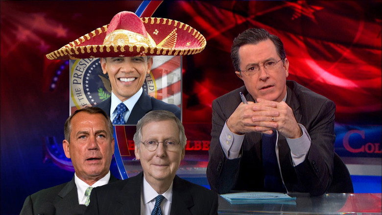 Still from The Colbert Report - Season 11 Episode 26