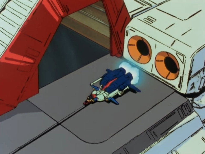Still from Mobile Suit Gundam ZZ - Season 1 Episode 35