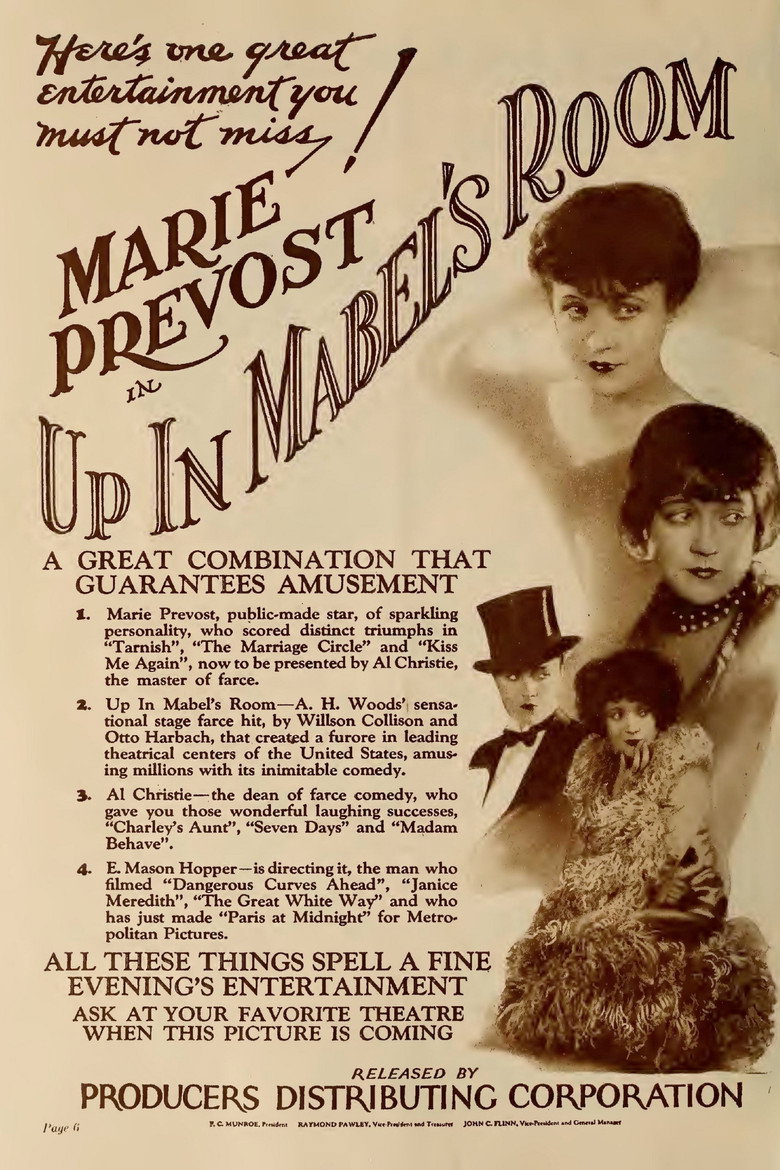 Affiche de UP IN MABEL'S ROOM