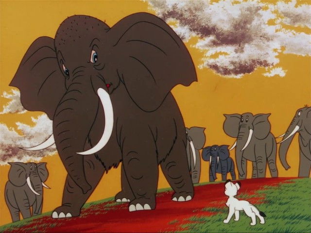 Still image for Kimba the White Lion season 1 episode 25: Too Many Elephants Still image for Kimba the White Lion season 1 episode 25: Too Many Elephants
