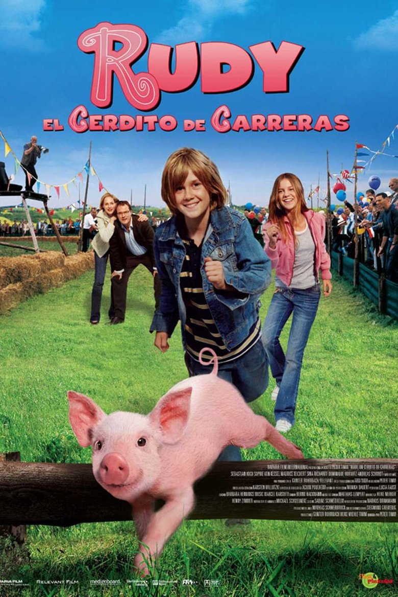 Rudy, el cerdito de carreras