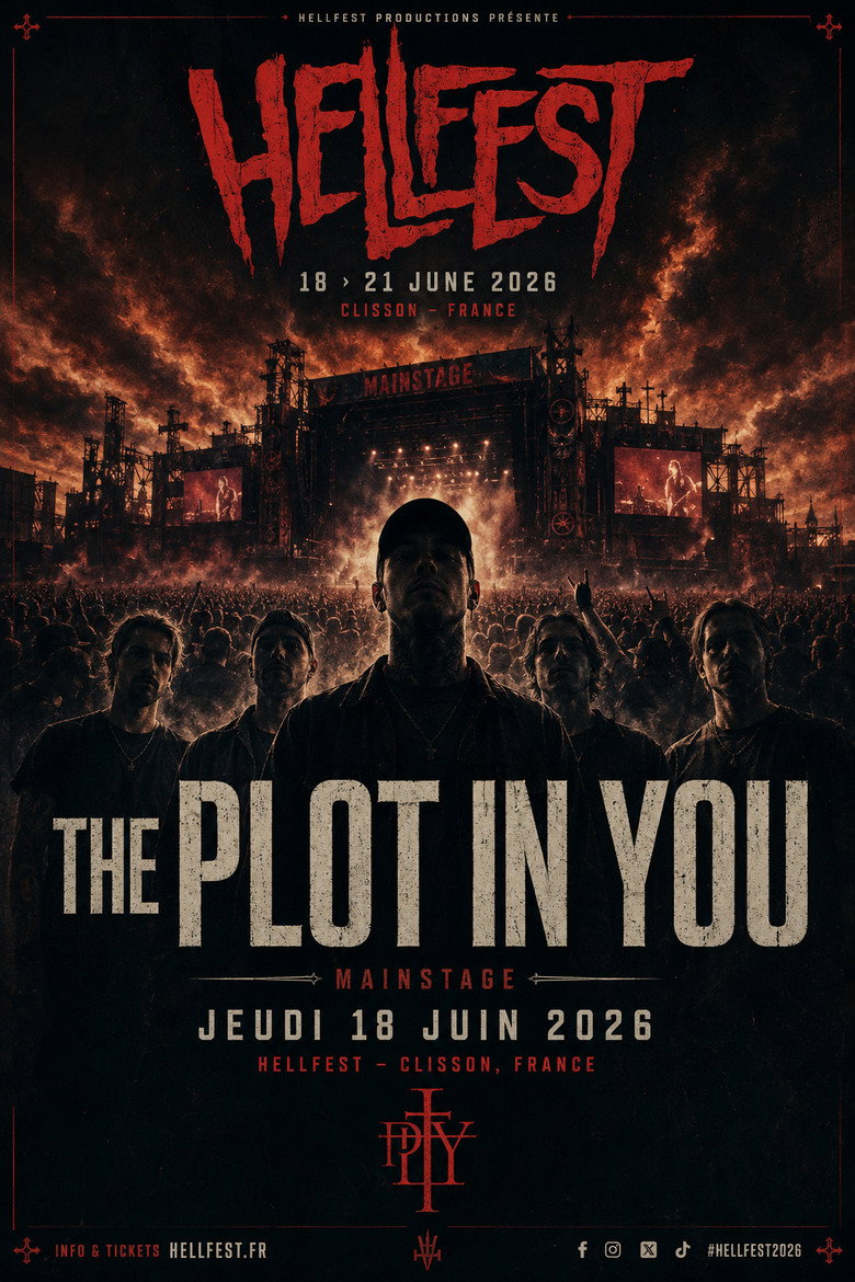 The Plot in You - Hellfest 2026 background
