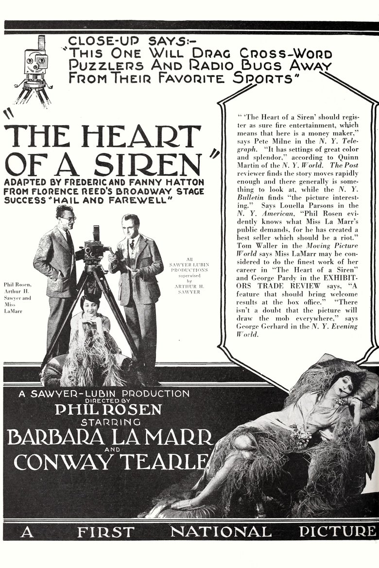The Heart of a Siren (1925)