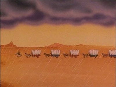 Still image for Lucky Luke season 1 episode 25: The Wagon Train Still image for Lucky Luke season 1 episode 25: The Wagon Train