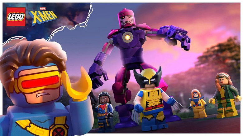 LEGO Marvel X-Men: Robotic Hunter Sentinels Attack the X-Mansion!