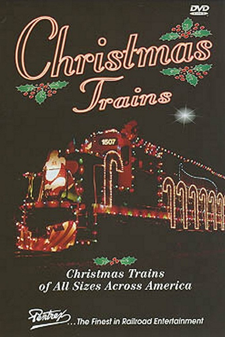 Christmas Trains background