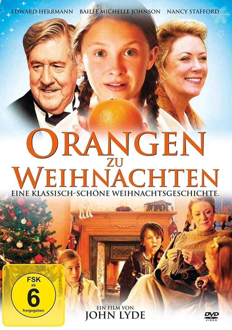 Orangen zu Weihnachten poster