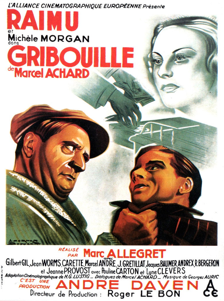 Affiche de GRIBOUILLE