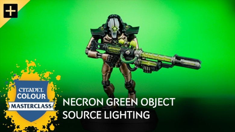 Necron Green Object Source Lighting