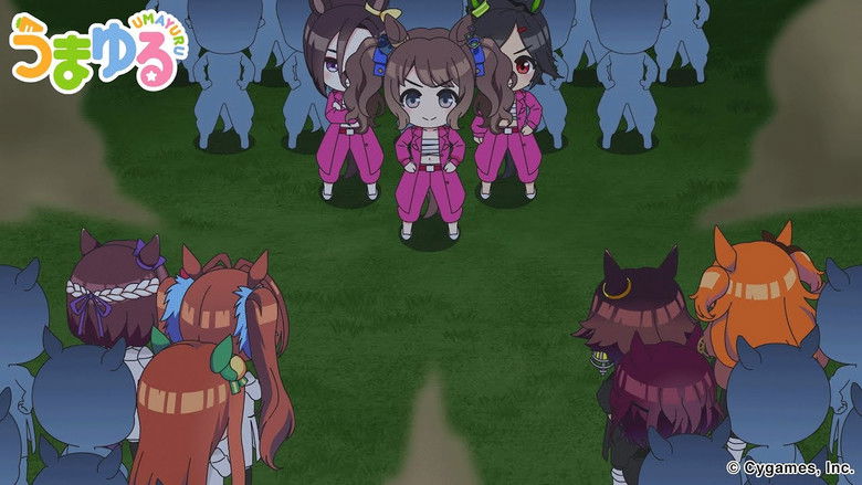 Still image for Umayuru season 1 episode 12: Tracen Turf Warz Still image for Umayuru season 1 episode 12: Tracen Turf Warz