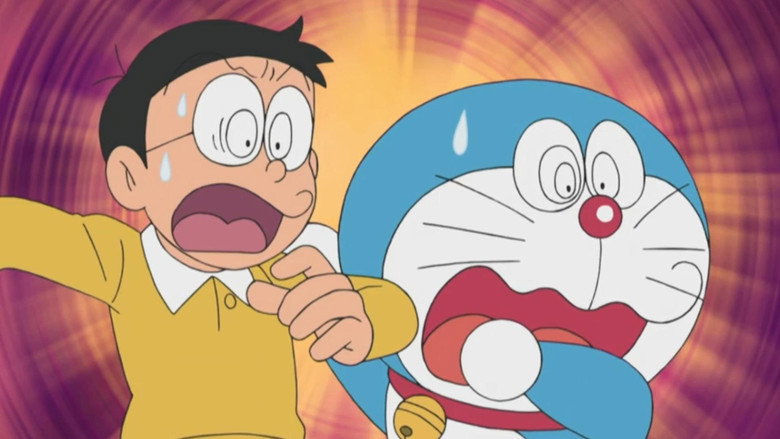 Frame from Doraemon, el gato cósmico