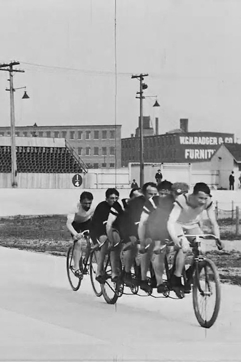 A Multicycle Race (1897) poster