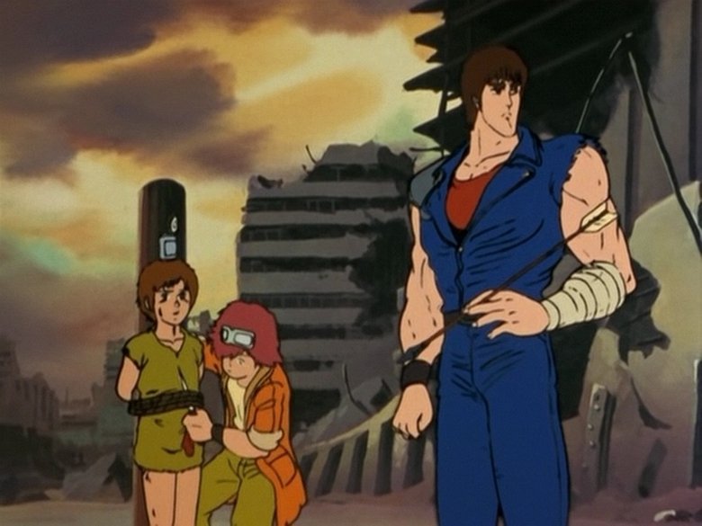 Still image for Fist of the North Star season 1 episode 3: In the City Without Light, a Lone Fist Burns! The Furious Death by the Five Exploding Fingers. Still image for Fist of the North Star season 1 episode 3: In the City Without Light, a Lone Fist Burns! The Furious Death by the Five Exploding Fingers.