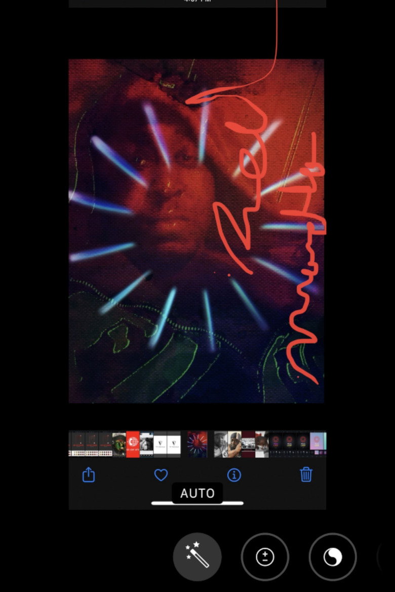 Marcello Red Ammunition background