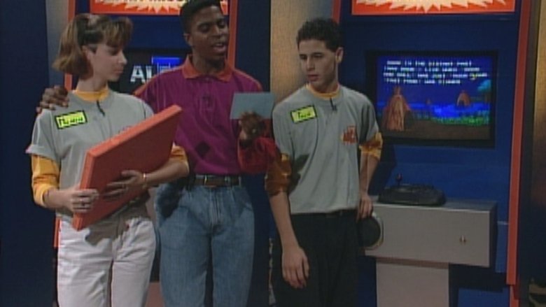 Still image for Nickelodeon Arcade season 1 episode 2: Tavis & Michelle vs. Kris & Megan