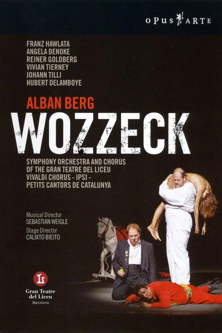 Alban Berg - Wozzeck Angela Denoke poster
