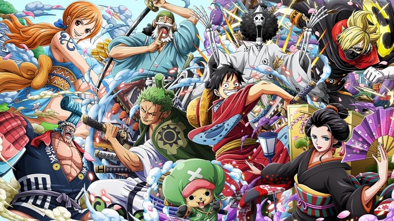 One Piece banner backdrop