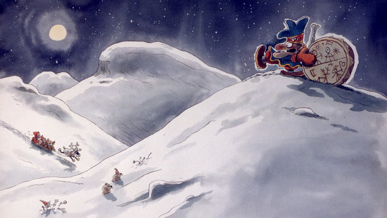 Frame from Santa Claus and the Magic Drum