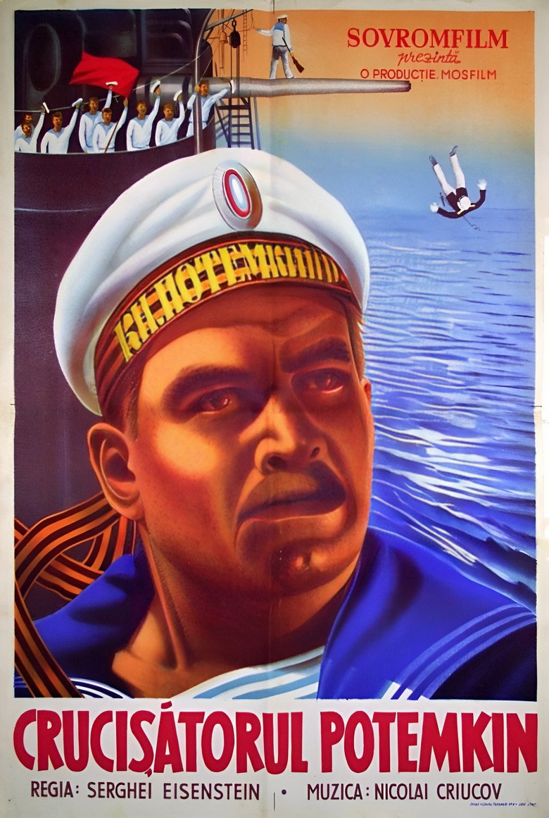 Poster de film: Crucișătorul Potyomkin