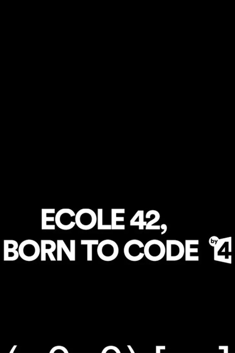 Affiche ou illustration — Ecole 42, Born to Code