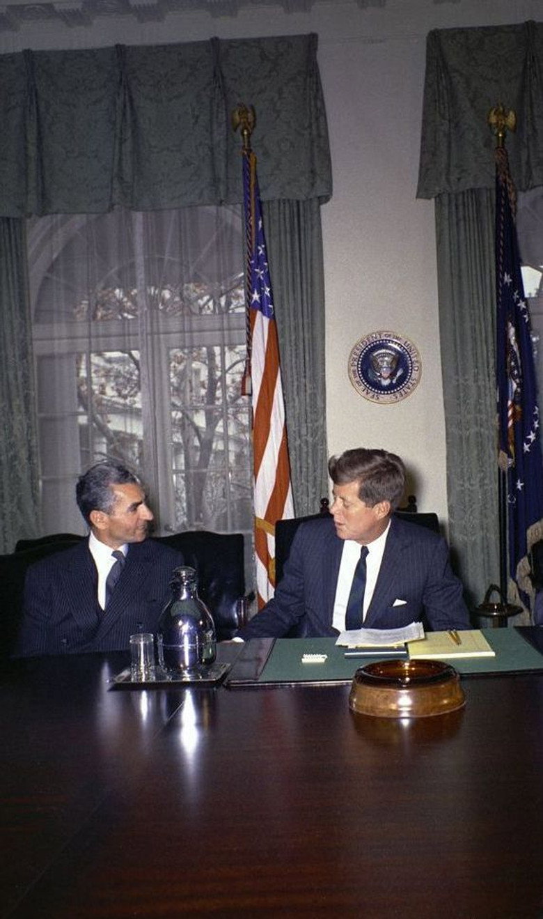 FIRM ALLIANCE: SHAH AND EMPRESS OF IRAN