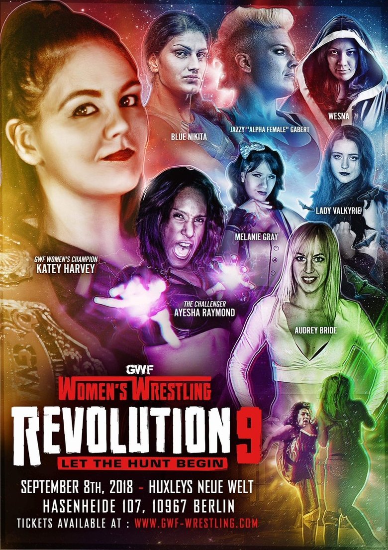 GWF Women's Wrestling Revolution 9: Let The Hunt Begin main poster