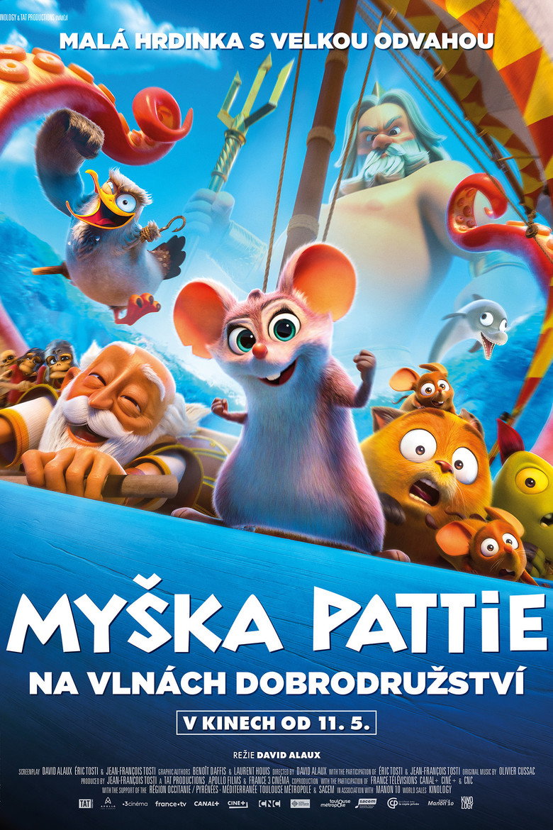 Plakát k filmu Myška Pattie: Na vlnách dobrodružství