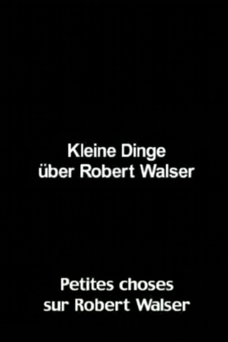 Kleine Dinge über Robert Walser background