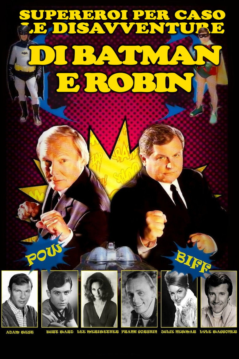 Copertina di Supereroi per caso - Le disavventure di Batman e Robin
