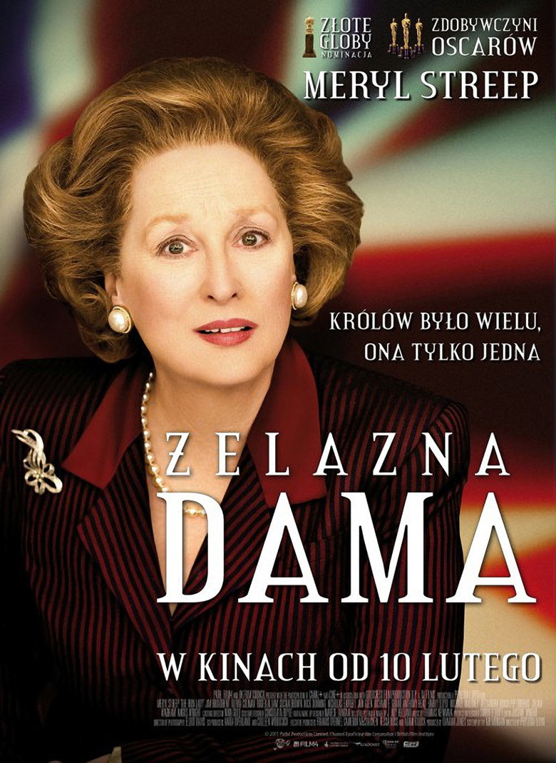 Plakat filmu Żelazna Dama